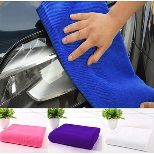 Premium Microfiber Car Detailing Super AbsorbentTowel Ultra Soft Edgeless Car Washing Drying Cleaning Small Towel 30*70CM