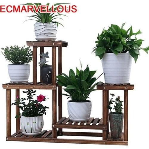 Para Plantas Stojaki Na Kwiaty Saksi Standi Scaffale Porta Piante Indoor Pot Rack Balcony Shelf Outdoor Flower Plant Stand
