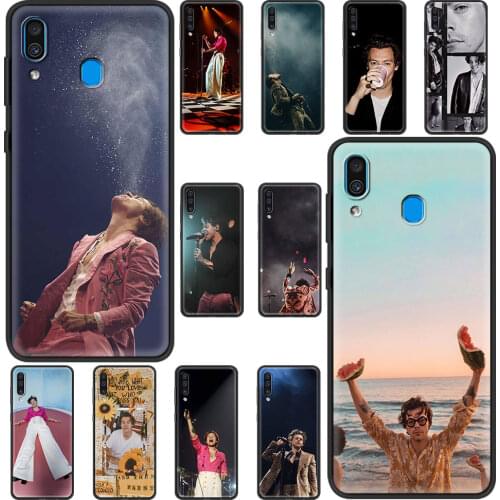 Fine Line Harry Styles Protect Phone Case For Samsung Galaxy A50 A10 A20e A70 A30 A40 A20 A20S A10s Black Soft Funda A10e Cover