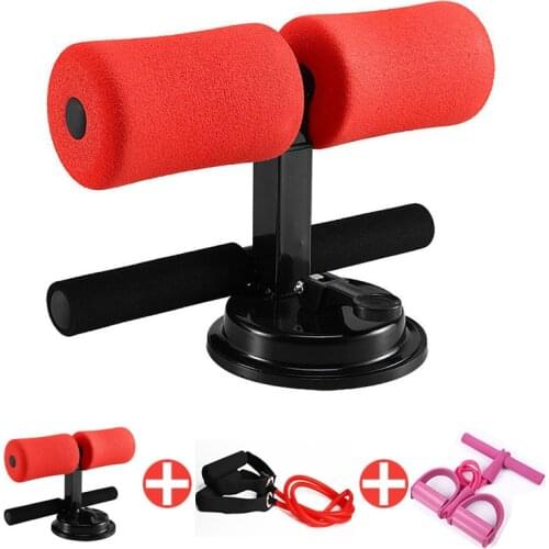 ABS Trainer Sit Up Bar Self Suction Abdominal Exercise Stand Sit Up Benches Ab Crunch Device Practice Sit-ups Bodybuilding gym