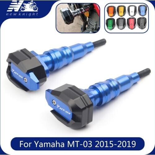 For Yamaha MT-03 MT03 2015-2019 2018 2017 Motorcycle CNC Falling Protection Frame Slider Fairing Guard Anti Crash Pad Protector