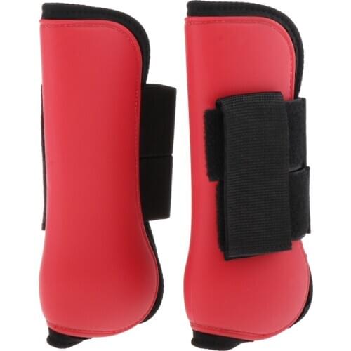 1 Pair Tendon Boot / Fetlock Boots Anti-Slip for Training Riding Eventing