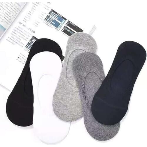 10Pair Fashion Unisex Women Men Loafer Boat Non-Slip Invisible No Show Nonslip Liner Low Cut Soft Breathable Cotton Short Socks
