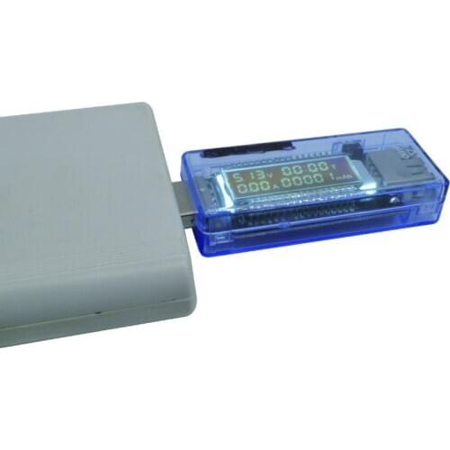 10pcs USB Charger Current Voltage Charging Detector Mobile Power Current and Voltmeter Ammeter power capacity tester meter