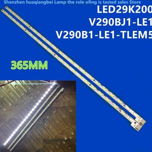 20Pieces/lot 24LEDs 367MM LED backlight strip V290B1-LE1-TLEM5 for V290BJ1-LE1 LED29K200 100%NEW