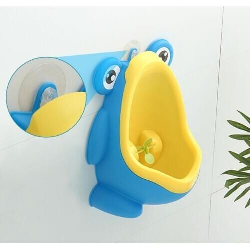 Frog Little Boys Pee Toilet Children Potty Urinal Wall Mounted Portable