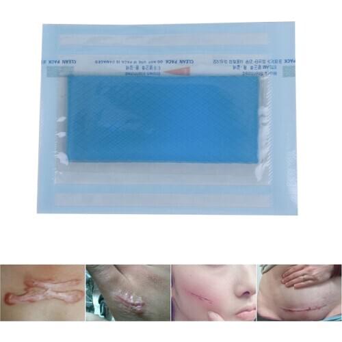 Silicone Gel Sheet 3.5*7cm Wound Marks Removal Cesarean Section Hypertrophic Keloid Skin Scars Therapy Treatment Scar Away Patch