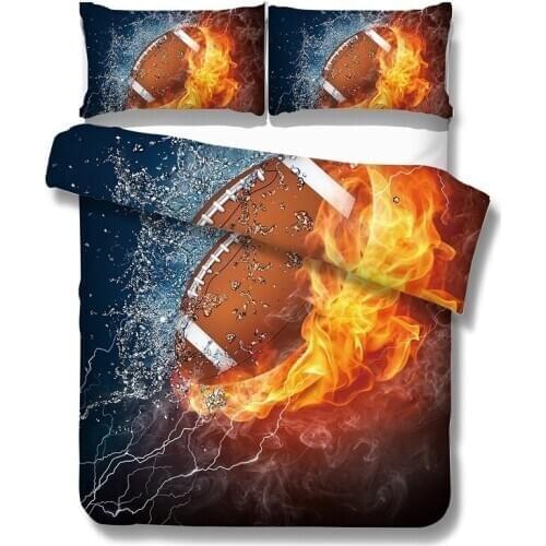 Olive Water And Fire Pattern 3D Printing Home Bedding Worsted Quilt Cover Bedding Winter Full King Size Single Queen Bed Cover