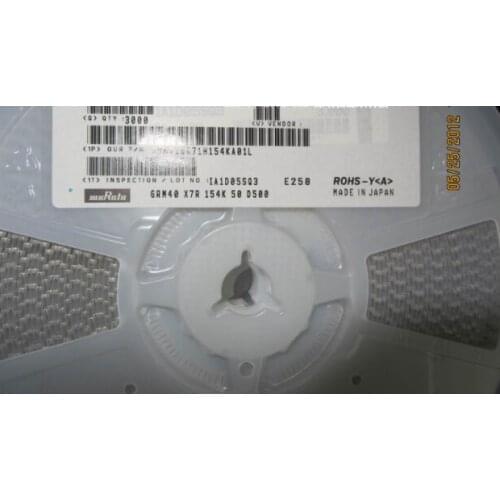 GRM21BR71H683KA01L SMD MLCC 0805 68nF(683) ±10% 50V Ceramic Capacitor GRM21BR71E154KA01L SMD MLCC 0805 150nF(154) ±10% 25V