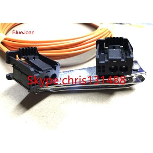 Free shipping optical fiber cable most cable 200CM for BMW AU-DI AMP Bluetooth car GPS car fiber cable for nbt cic 2g 3g 3g