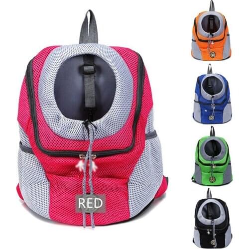 Out Double Shoulder Portable Travel Backpackpet Carriers Carrying For Small Cats Dogs Backpack Dog Transport Bag Pet Bag