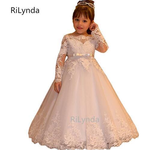 Princess Flower Girl Dress Summer Tutu Wedding Birthday Party Dresses For Girls Childrens Costume Teenager Prom Designs