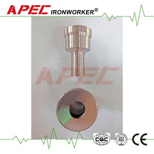 APEC Ironworker tooling punch die for puching machine (6,8,10,12,14,16,18,20,22,24,26,28,30,32,34,36,38,40,42mm...)