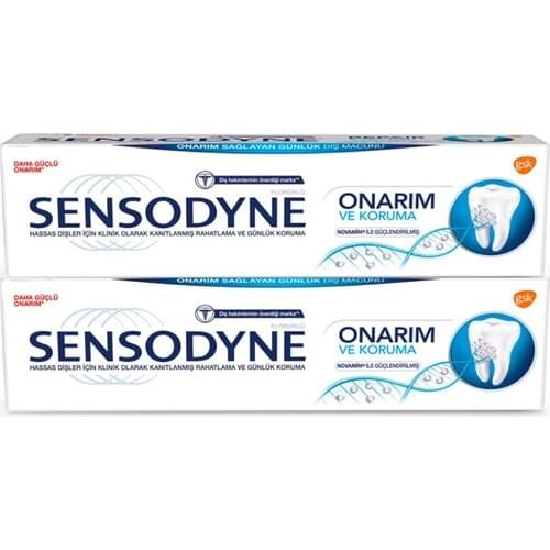 Sensodyne Repair and Protection 75 ml Toothpaste 2 pcs Türkiyeden Shipping