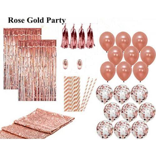 Wedding decoration Decoration Mariage Weeding Decoration for Weddings Bruiloft Decoratie Rose Gold Party Supplies Deco Mariage