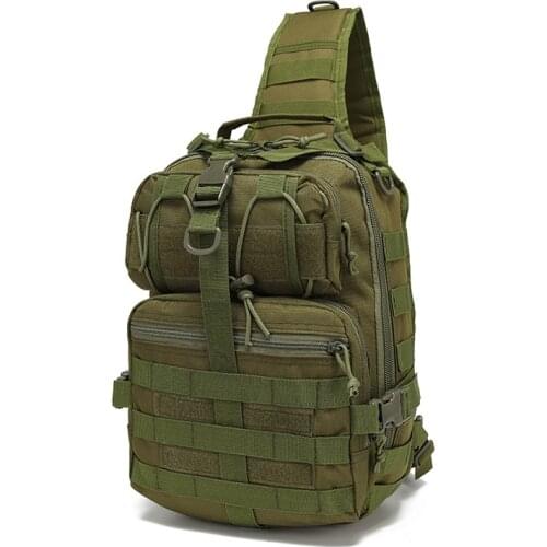 Sling Backpack Army Molle Waterproof Rucksack Bag Shoulder Bags Hiking Camping Travelling Backpacks Chest Bags
