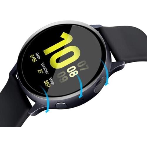 Full Screen Protector film for Samsung Galaxy Watch active 2 40mm 44mm 42mm 46mm S3/S2 Frontier/Classic 9H Anti-scratch glass