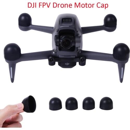 DJI FPV drone motor cap 4Pcs Camera Drone Motor Protective Cap Cover Soft silicone case Guard For DJI FPV drone Accessories