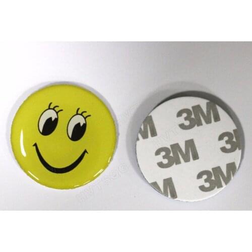 200pcs Free shipping 3M adhesive 30mm small EM4305 Epoxy card RFID tag