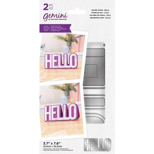 2021 AliliArts Metal Cutting Dies Letter HELLO diy Scrapbooking Photo Album Decorative Embossing PaperCard Crafts Die