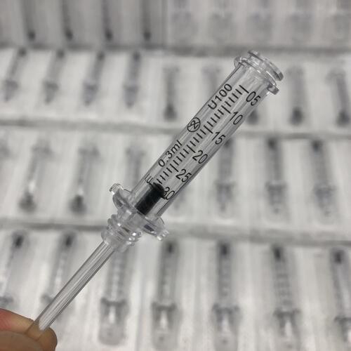 500pcs Sterile Ampoule Head for Hyaluronic Pen Atomizer Consumables Disposable Water Syringe Hyaluronic Gun Anti-aging Wrinkle