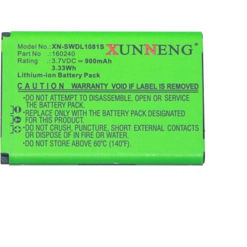 XunNeng 160240 Battery for Steelseries H Wireless Gaming-Headset 61298RX Siberia 800 Siberia 840 Arctis Pro Wi 900mAh
