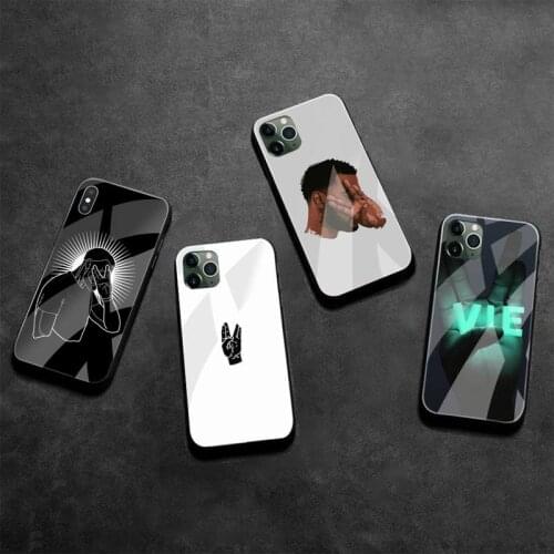 Damso The Life Vie Phone Case Tempered Glass For iPhone 12 Pro Max Mini 11 Pro XR XS MAX 8 X 7 6S 6 Plus SE 2020 cover