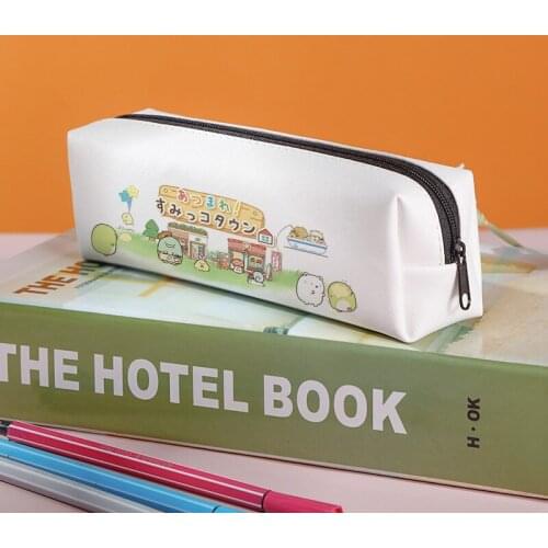 Anime Game Sumikkogurashi Cosplay Pencil Case Cartoon Pen Bags School Storage Bag Boy Girls Student Stationery Pencil Box Gifts