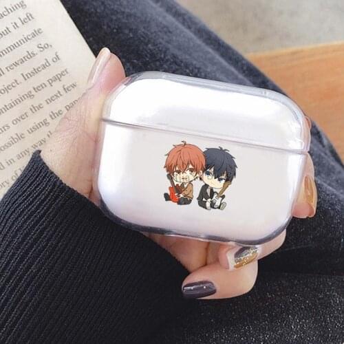 Given Anime Mafuyu and Ritsuka Chibis TPU Cover Case For AirPods Pro Case Bluetooth Case For Airpod 3 Earphone Accessories Skin
