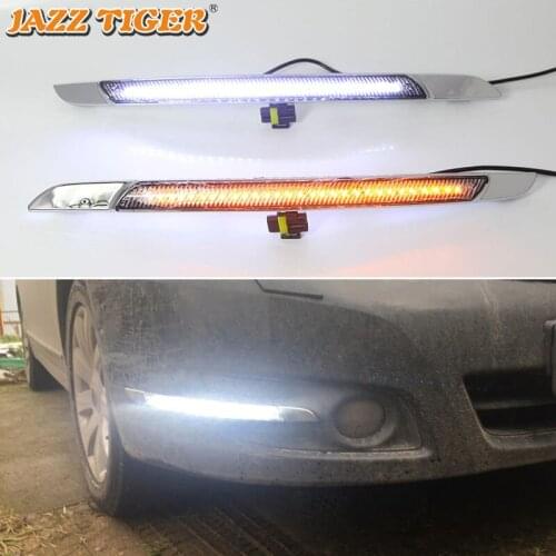 Daytime running lights For Nissan Teana J32 2008 2009 2010 2011 -2013 Drl with turn signals LED For car auto DRL Fog headlights
