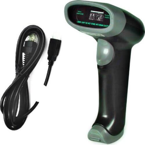 Screen image Wired USB Barcode Scanner Handheld Reader Red Light CCD Bar code Scanner Support mobile phone