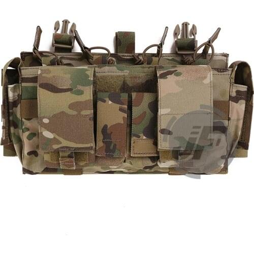 Emerson Gen IV Placard Panel 5.56 Magazine Pouch Tactical 9mm Pistol GP Chest Rig Carrier Panel Pouch For MK & LAVC Assault Vest