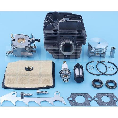 40mm Cylinder Piston Carburetor Oil Seal Kit For Stihl MS200 MS200T 020T Chainsaw Felling Dog Air Fuel Filter Top End Engine
