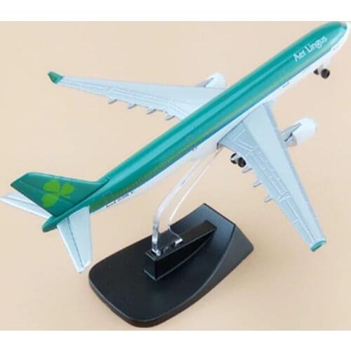 13cm Alloy Metal Ireland Airbus 330 A330 Airlines Airways Plane Model Toy With Stand Wheels Aircraft Airplane Toys For Kid Gifts