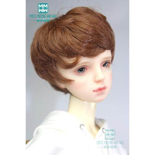 Doll wigs brown doll hair head Clear Silicone Wig Cap Protection Cover for 1/6 1/4 1/3 BJD Doll SD doll accessories