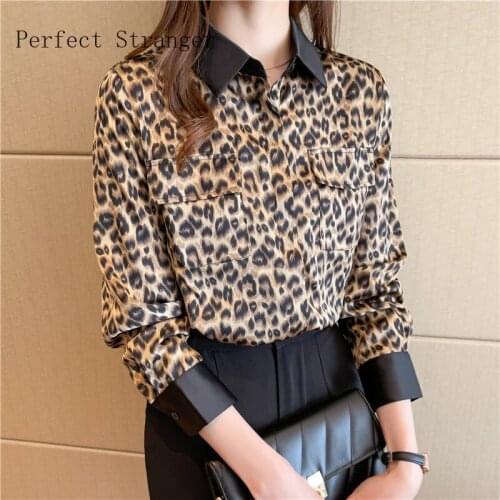 Perfect Stranger Leopard Blouses