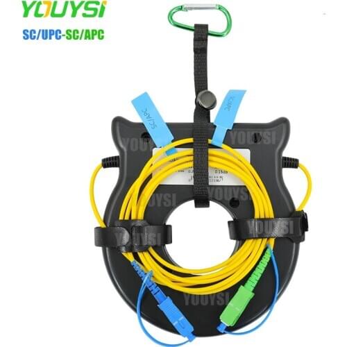 SC/APC-SC/UPC OTDR Fiber Launch Cable Box 150m/300m/500m/1km SM 9/125μm OTDR Fiber Rings SM 1310/1550nm Fiber Tester
