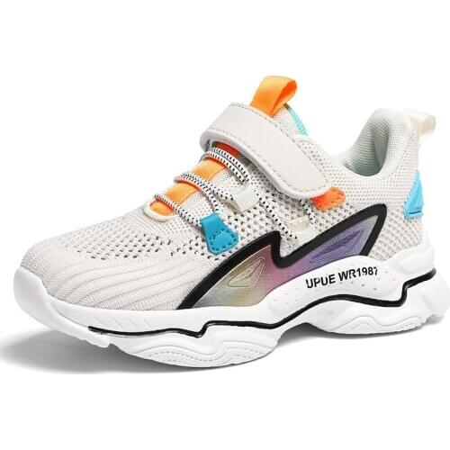 2020 Girls Sports Shoes New Fashion Children Sneaker Mesh Breath Soft Bottom Comfortable Casual Shoes kids Casual School Running