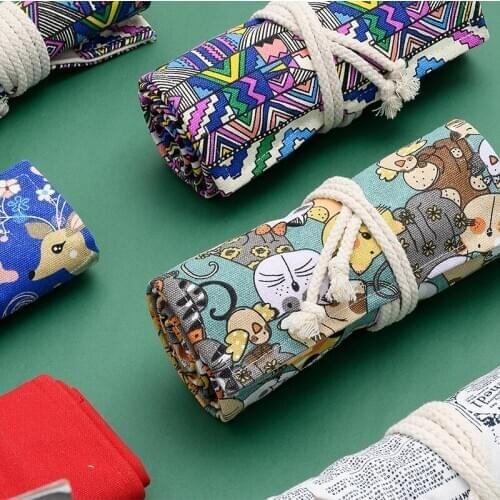 Pencil bag large-capacity colorful girl Korean Japanese elementary and junior high school students 36 holes