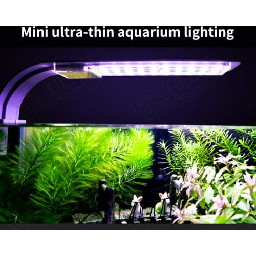5W/10W/15W Super Slim LED Aquarium Light Lighting Plants Grow Light Aquatic Plant Lighting Waterproof Clip-on Lamp For Fish Tank