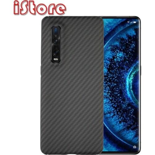 Carbon fiber phone case for OPPO FIND X2 Pro Thin and light attributes Aramid fiber material