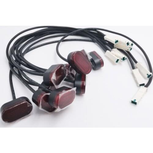 Rear Fender Tail Light Folding Hook For Ninebot Max G30 Electric Scooter Waterproof Signal Brake Light Hook Accessories