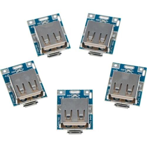 3.7V Power Bank Charger Circuit Board Lithium Battery Charger Board Plate Boost Charging Module DIY For Power Bank 5V 1A