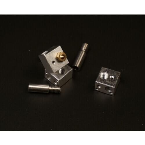 3D Printer, Three-piece Nozzle, Printer Consumables, Nozzle, Nozzle, Throat, Heating Block
