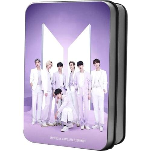 40PCS/SET South Korean Groups KPOP Bangtan Boys Lomo Card Poster PhotoCard Postercard THE BEST Japanese Album Fans Gifts Box