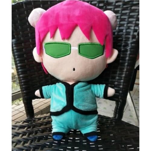Anime Saiki Kusuo no sai-nan Figure Plush Doll Toys The Disastrous Life of Saiki K. Doll for Gift Toys Size 25cm