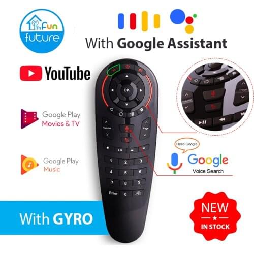 G30 air mouse Voice Remote Control G30S 2.4G Wireless Gyroscope IR learning Sensing Smart remote for Game android tv box G10 G20