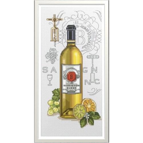 Bottle Cross Stitch Kit Packages Counted Cross-Stitching Kits New Pattern NOT PRINTED Cross stich Painting Set