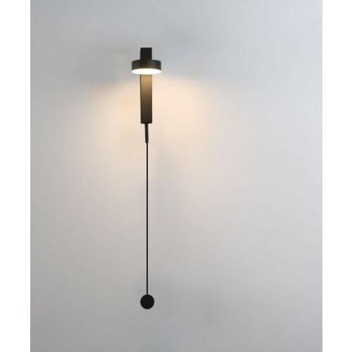 Internet celebrity art wall lamp modern minimalist designer dimmable corridor corridor decoration wall bedroom bedside lamp