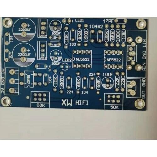 Fannyda NE5532 subwoofer sound board low pass circuit board PCB empty board